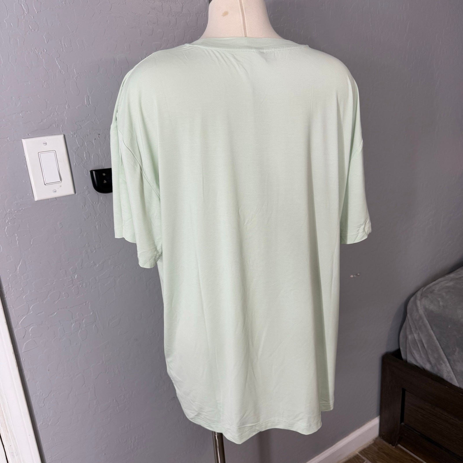 Comfrt Cloud Tee, Mint, XL