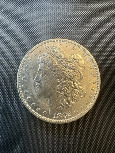 1882 O Morgan Dollar $1 Coin Circulated 90% Silver 10% Copper Uncertified