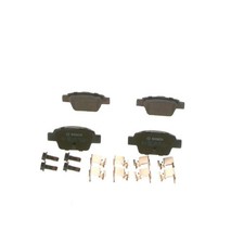 Satz Bremsbeläge Bremsklötze hinten für Fiat Stilo 192 | 23829346