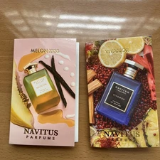 2 X Navitus Parfums MELON KISS, VIVAMOR Extrait de Parfum Sample 2ml