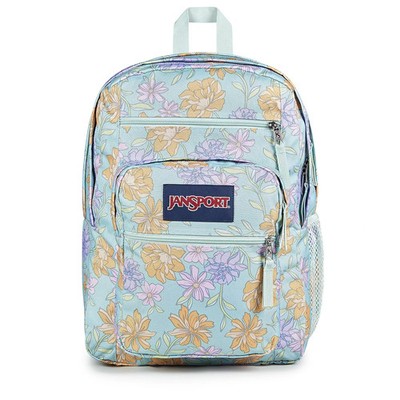JanSport BIG STUDENT BACKPACK Faded Floral 15'' Laptop Compartment Bottle Pocket