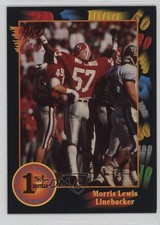 1991 Wild Card Draft Mo Lewis #39 Rookie RC 17vs. rookie card picture