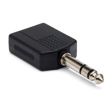 Hosa GPP-359 Adapter Dual 1/4" TRS Female to 1/4" TRS Male
