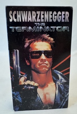 The Terminator VHS Arnold Schwarzenegger Artisan Home Entertainment 11276