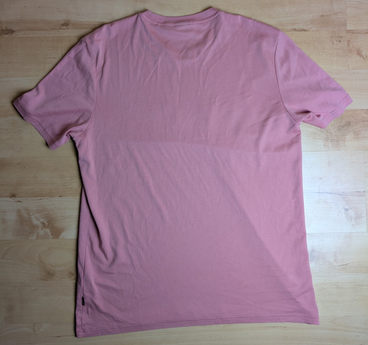 x2 Hugo Boss Pink/Green Spellout Short Sleeve T-Shirts - Mens Size XL thumbnail 3