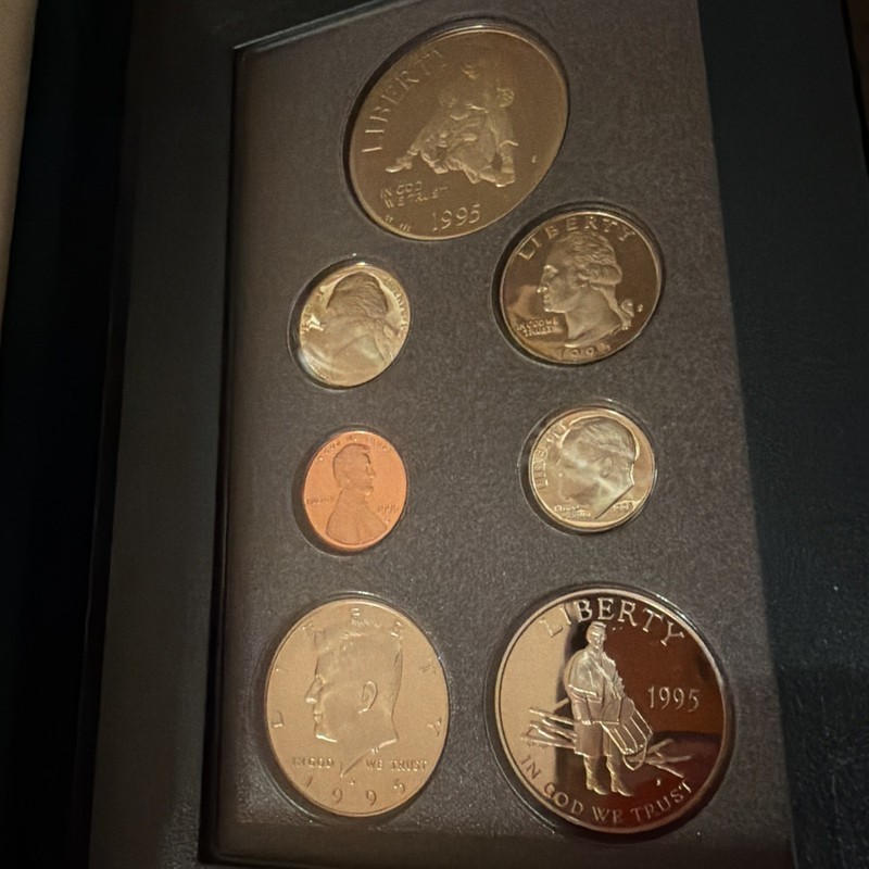 1995 Civil War commemorative Coins