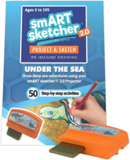 Smart Sketcher 2.0 Cartridge   under the Sea   50 Step-By-Step Activities - Exp