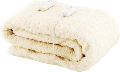 Monogram by Beurer Komfort Super King Dual Fleece elektrischer Matratzenbezug