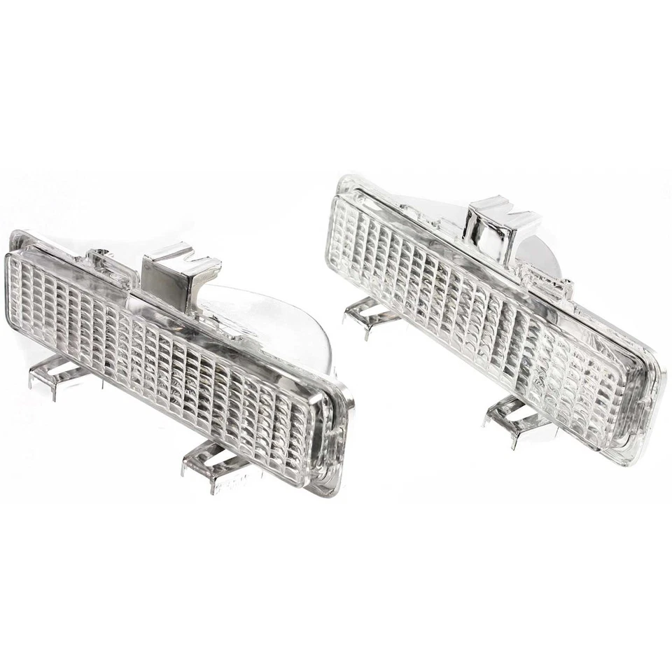 Turn Signal Light For 1982-1993 Chevy S10 1983-1994 S10 Blazer RH and LH Set - Image 2 of 4