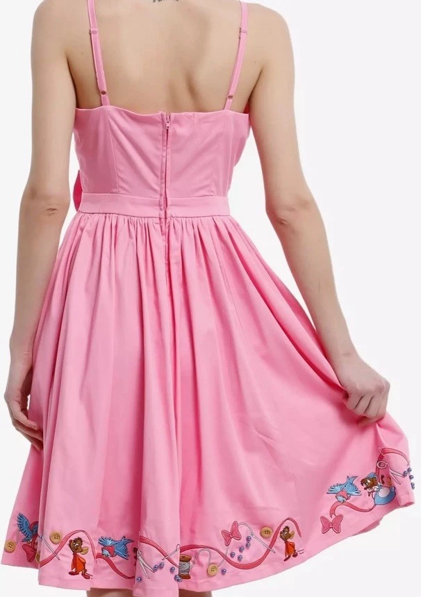 Vestido Cami Ratones Cenicienta Disney Her Universe L XL NUEVO DIFÍCIL DE ENCONTRAR Foto 3 de 4