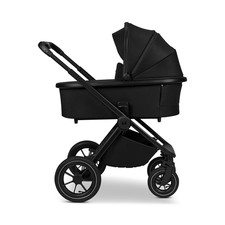 Moon Kombikinderwagen Babywagen GIO+ Edition Onyx höhenverstellbar Luftreifen