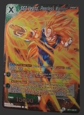 SS3 Vegito, Peerless Warrior Secret Rare Dragon Ball Super BT11