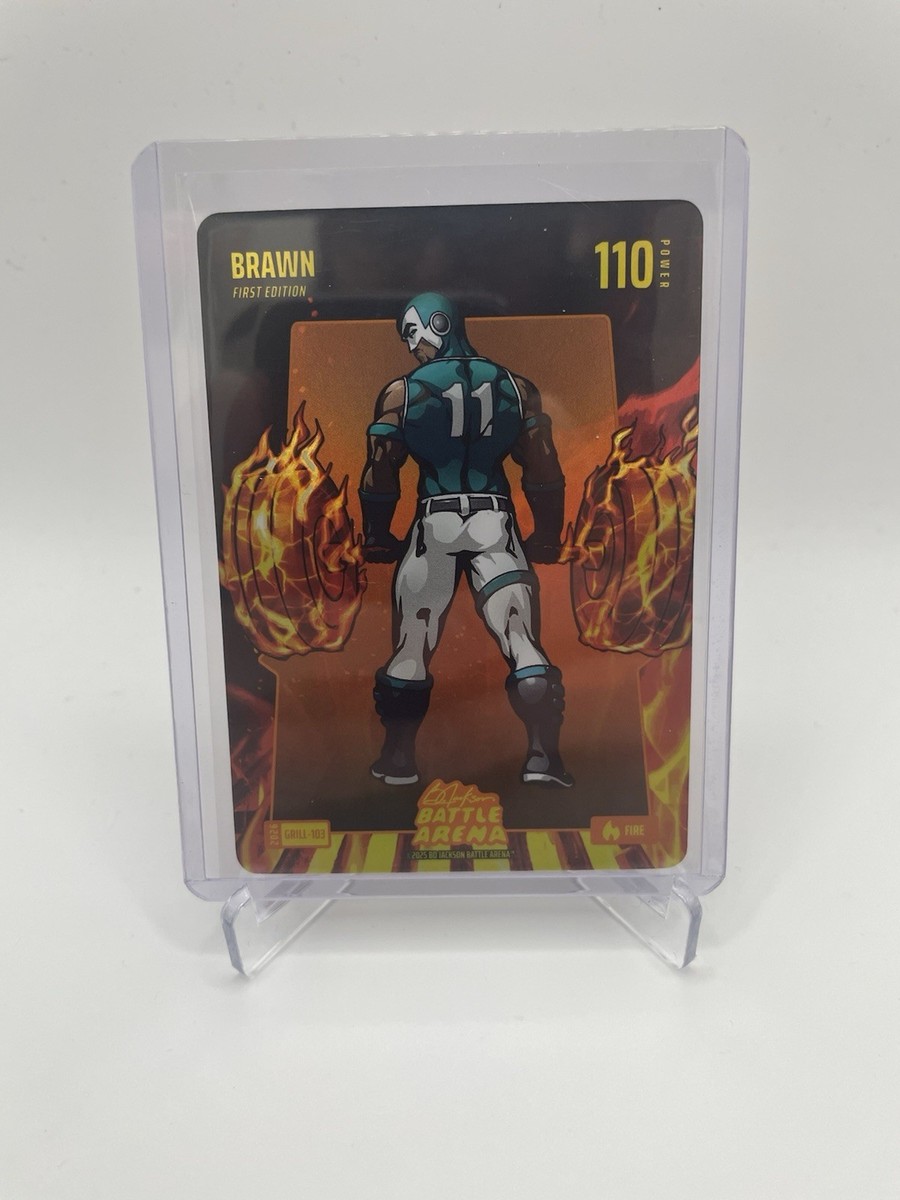 2026 Bo Jackson Battle Arena #Grill-103 “Brawn” 1st Edition GM