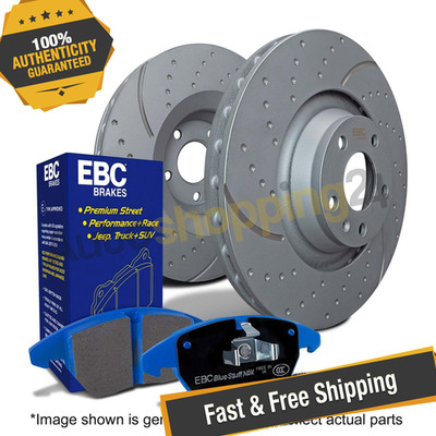 EBC S6KR1100 Stage 6 Dimpled & Slotted Rear Brake Kit for 2008-2013 Infiniti G37