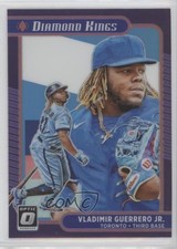 2021 Panini Donruss Optic Carolina Blue & White Prizm Vladimir Guerrero Jr 12gr