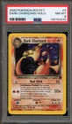 Pokemon Dark Charizard Team Rocket Unlimited Holo Rare #4 PSA 8