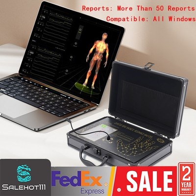 Quantum Resonance Magnetic Analyzer 50+ Health Reports English Spanish