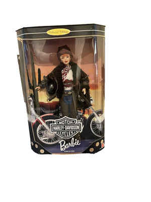 Barbie Harley Davidson Redhead  Barbie Doll by Mattel NIB