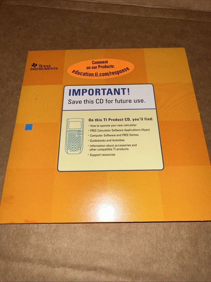 TI-Voyage 200 Graphing Calculator with Cover original box and packaging CD - Image 3 of 4