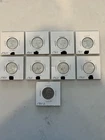 1964 Washington Quarters 90% Silver 25C Business Strike, incl. 1964-D (9)