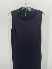 Velvet by Graham & Spencer Black Size Medium Shift Maxi Sleeveless Dress