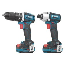 Erbauer Combi Drill Impact Driver Kit Cordless 12V 2x3.0Ah ECD12-Li-2/EID12-Li-2