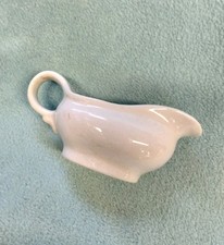 Small 5" White Gravy Boat