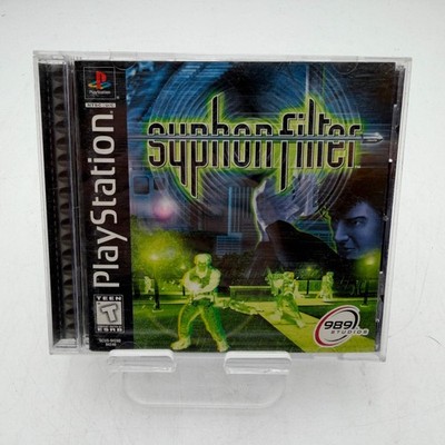 Sony PlayStation Syphon Filter Video Game Complete With Manual and Case