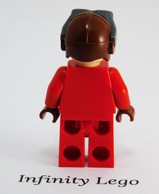 LEGO Naboo Pilot with Red Jumpsuit Minifigure Star Wars Starfighter (7877 9674)