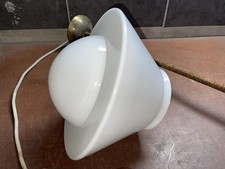 Alte Bauhaus Opalglas Deckenlampe Refurbished 30er Jahre Kandem Wagenfeld Dell