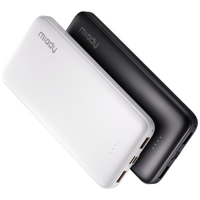 2-Pack 10000mAh Dual USB Portable Charger, USB-Fast Charging Power Bank, Back...