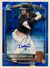 2025 Bowman Chrome Sapphire Jhonny Level 1st Refractor Auto #060/199 #CPS-JL