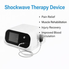 10 Bar Radial ESWT Shockwave Therapy Machine Pain Relief Men Wellness Clinic Use