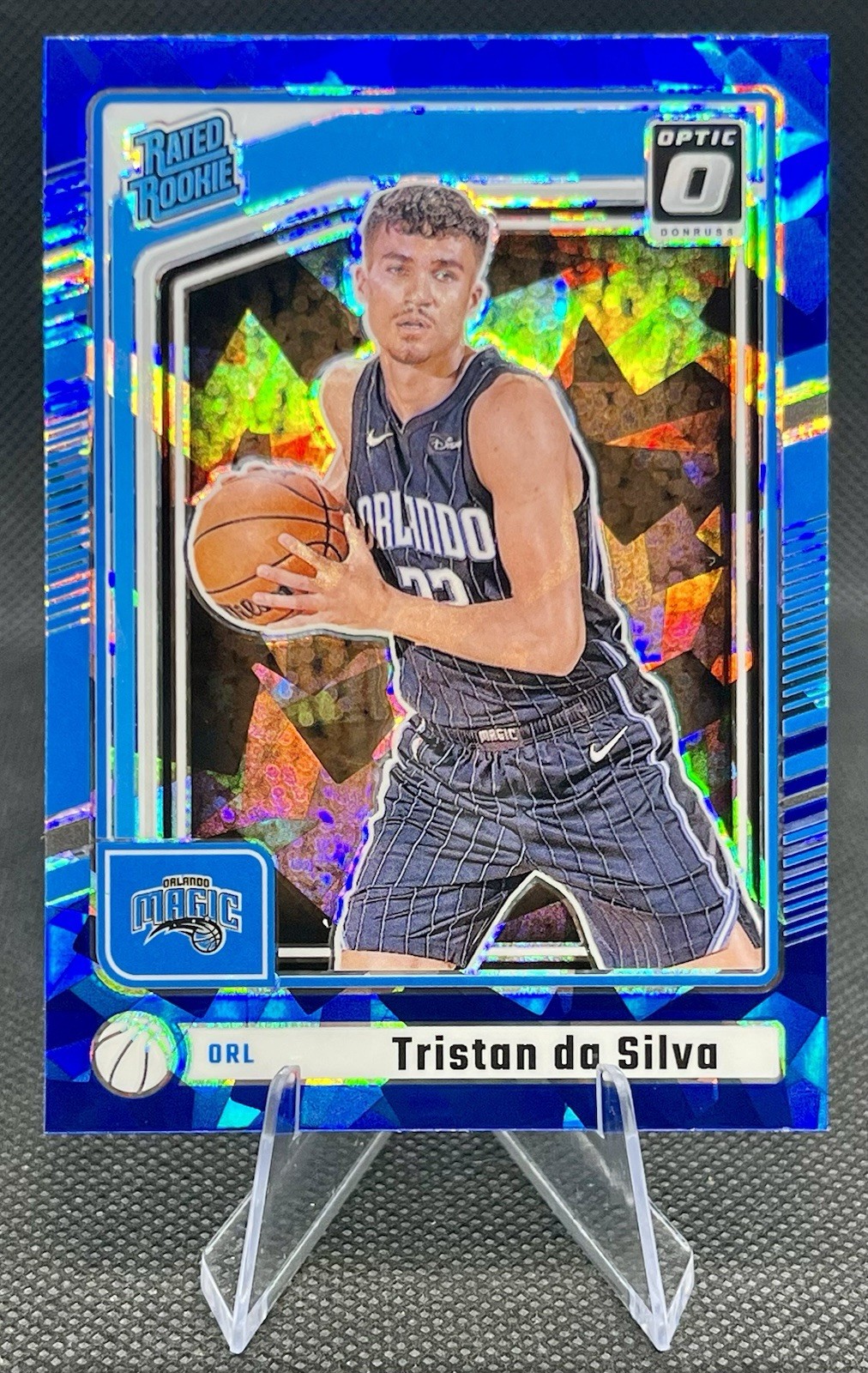 2024-25 Donruss Optic Tristan da Silva Rated Rookies Preview Blue Ice #P-203