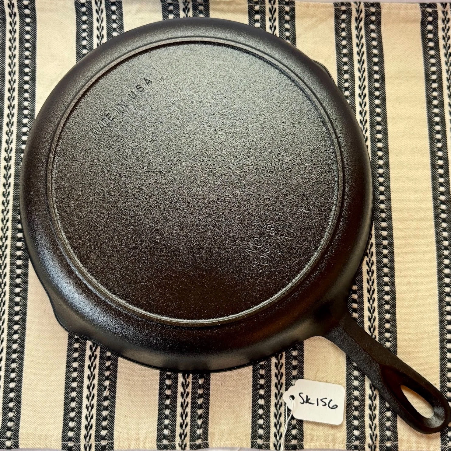 Birmingham Stove & Range Co (BSR) Century Series No. 8 Cast Iron Skillet USA