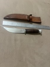 Nice CASE XX 1940-1964 Hunter Skinner Like Woodcraft Knife In Original Sheath