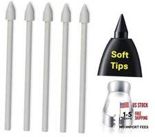 5 PCS Soft Tips OEM Tab S10 FE Pen Tips Replacement for 5 Soft Tips-White