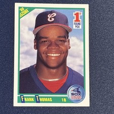 Score 1990 Frank Thomas Rookie RC #663 1st Round Pick Chicago White Sox