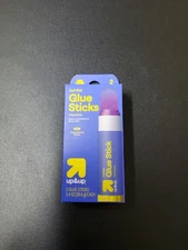 Up&up Jumbo Glue Sticks 2ct Disappearing Purple