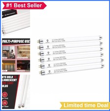 Fluorescent Bulbs F8T5 CW 12 Inch T5 8 Watt 4100K Cool White G5 Mini Bi Pin