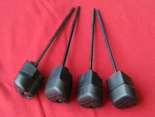 4 Pomelli teste testine Thule Ricambio 31700 piedi Thule 755 - 750 