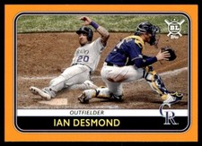 2020 Topps Big League Ian Desmond Colorado Rockies #80