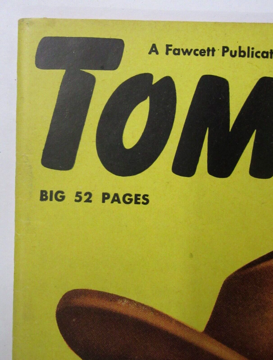 Fawcett 1950 TOM MIX WESTERN #27 photo cover Comic Book higher