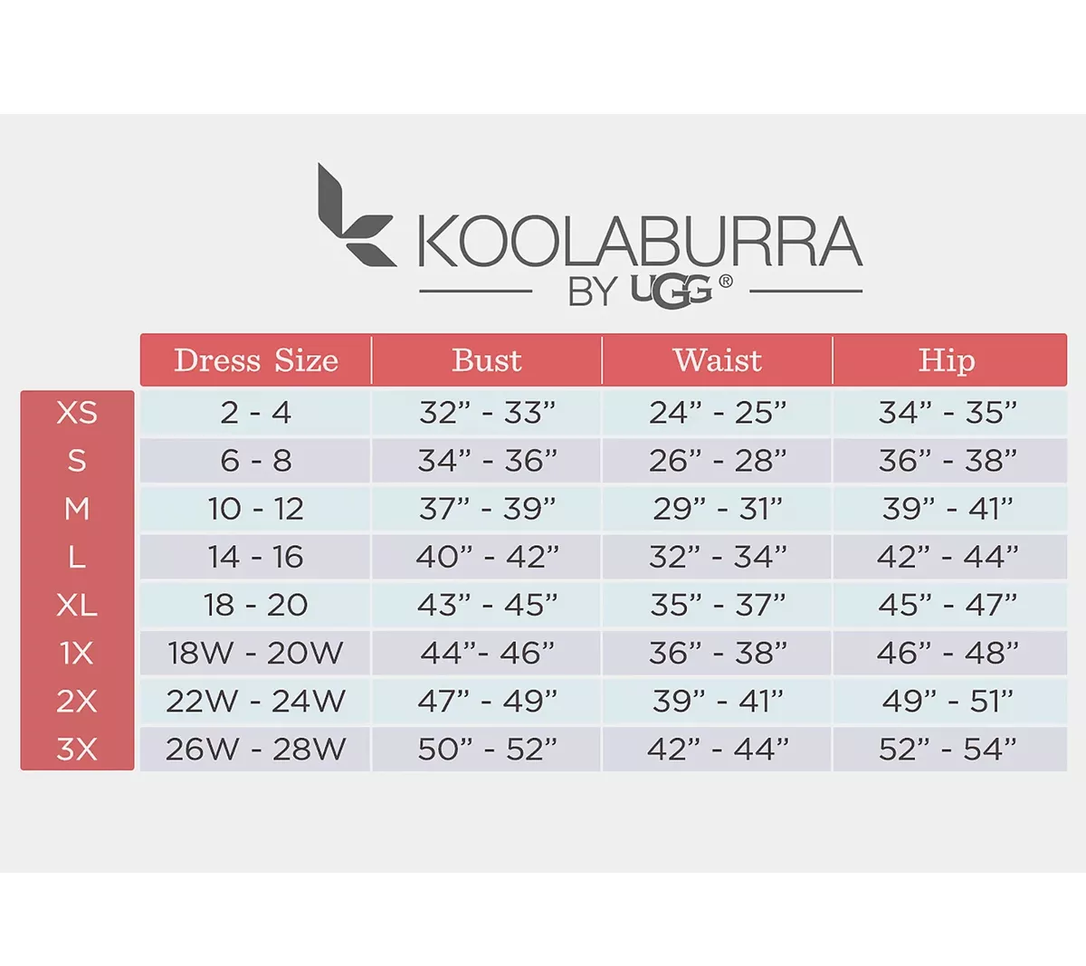 Koolaburra by sale ugg size chart