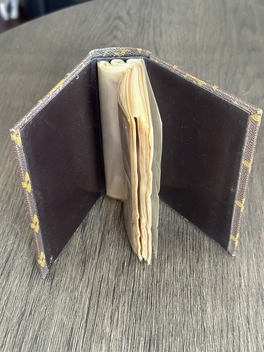 Louis Vuitton Rare Photo Album Book Desk Accessory Monogram Canvas
