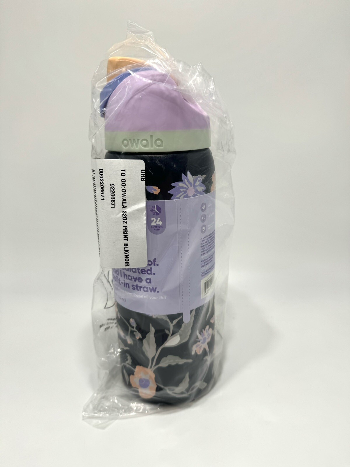 Owala UO Exclusive FreeSip Water Bottle Midnight Garden Urban