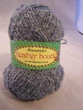 Brunswick Heather Boucle Yarn - Blue Moon Heather - New