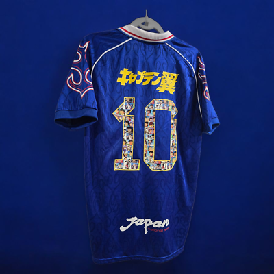 TSUBASA JAPAN HOME NATIONAL TEAM - 98' - CAPTAIN TSUBASA # 10 - Small (USA