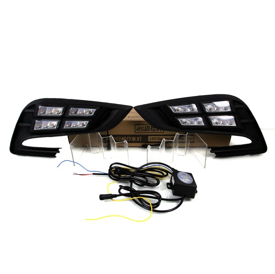 Luz antiniebla LED DRL diurna para Buick Encore Opel Mokka 2017+ giro Foto 2 de 4