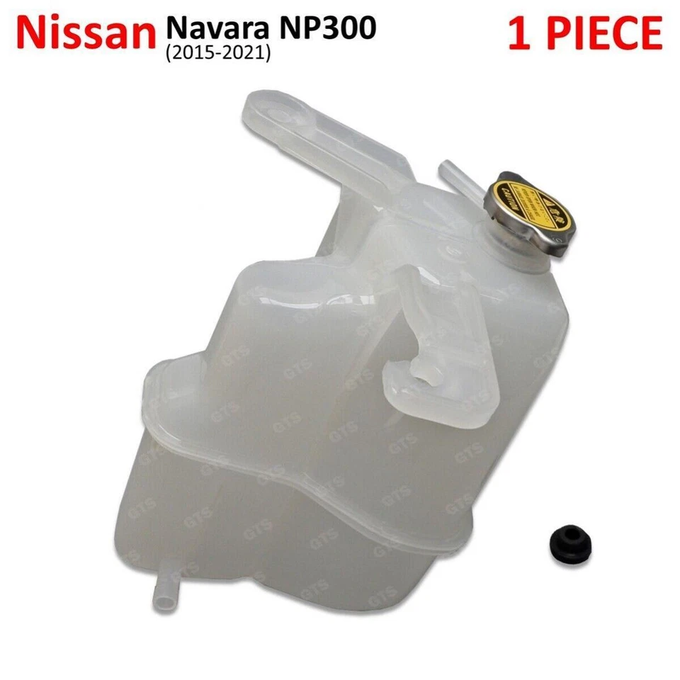 Botella de tanque de desbordamiento de radiador de refrigerante para Nissan Navara NP300 D23 2015-2021 Foto 4 de 4